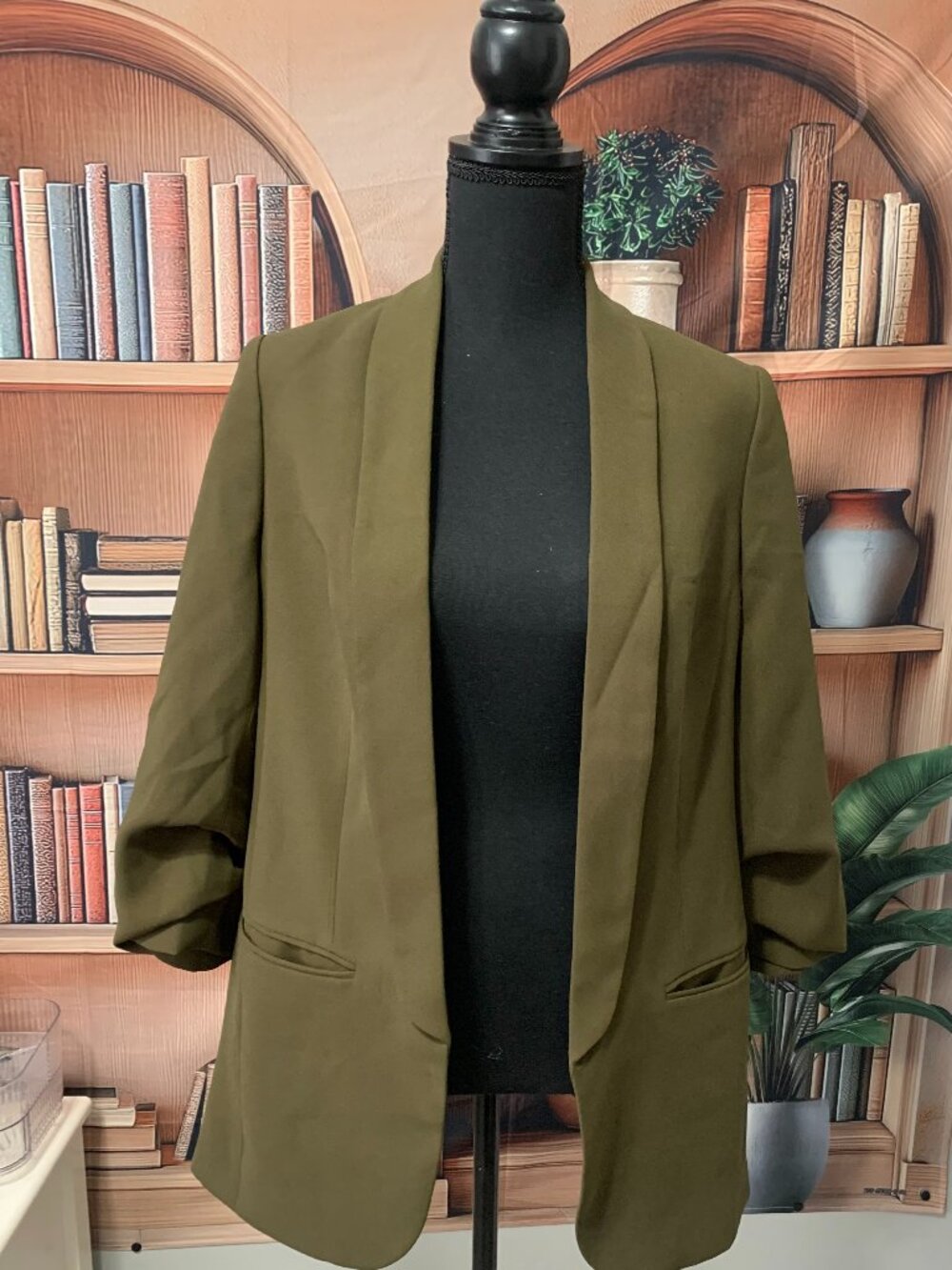Army Green Blazer